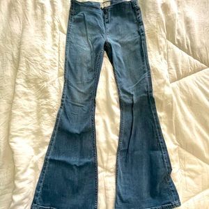 Free People Penny Pull on flare jeans